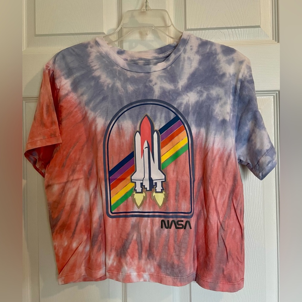 Juniors oversize crop top